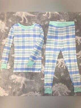 Little Sleepies- Springtime Plaid Two-Piece Pajama Set *Limited edition*